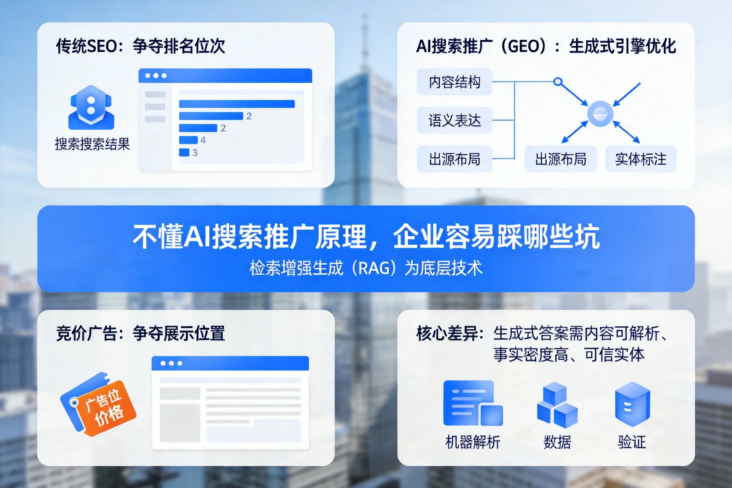 不懂AI搜索推广原理，武威企业容易踩哪些坑