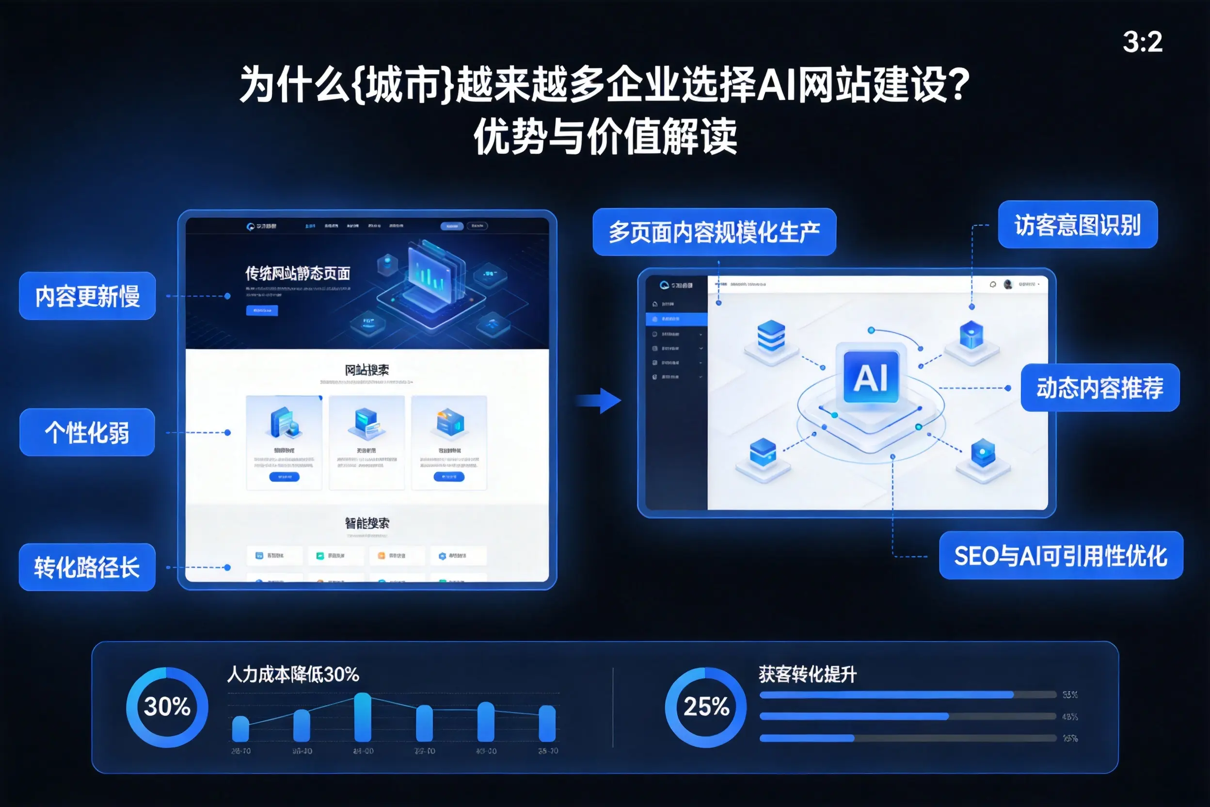 为什么武威越来越多企业选择AI网站建设？优势与价值解读