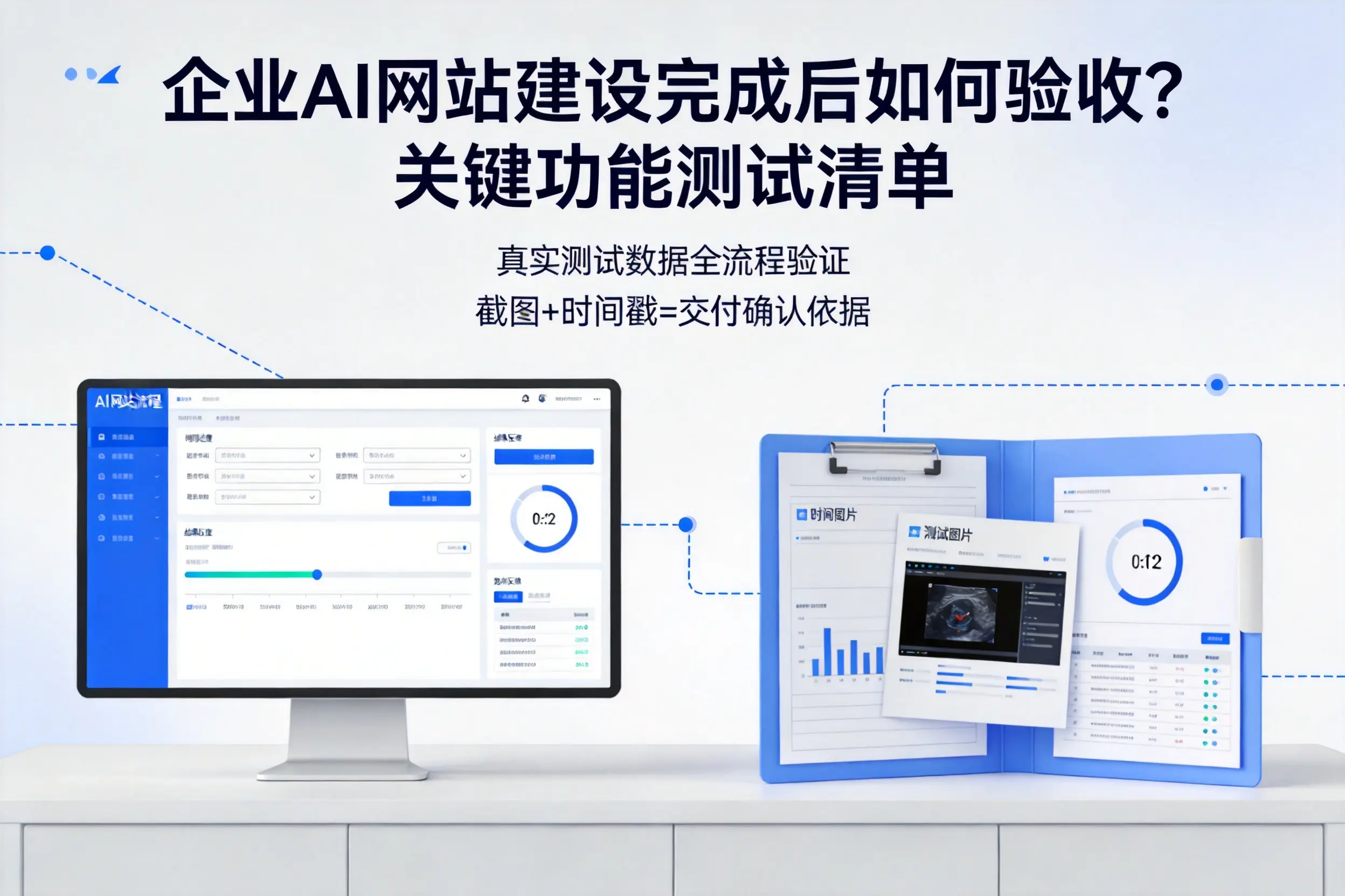武威企业AI网站建设完成后如何验收？关键功能测试清单
