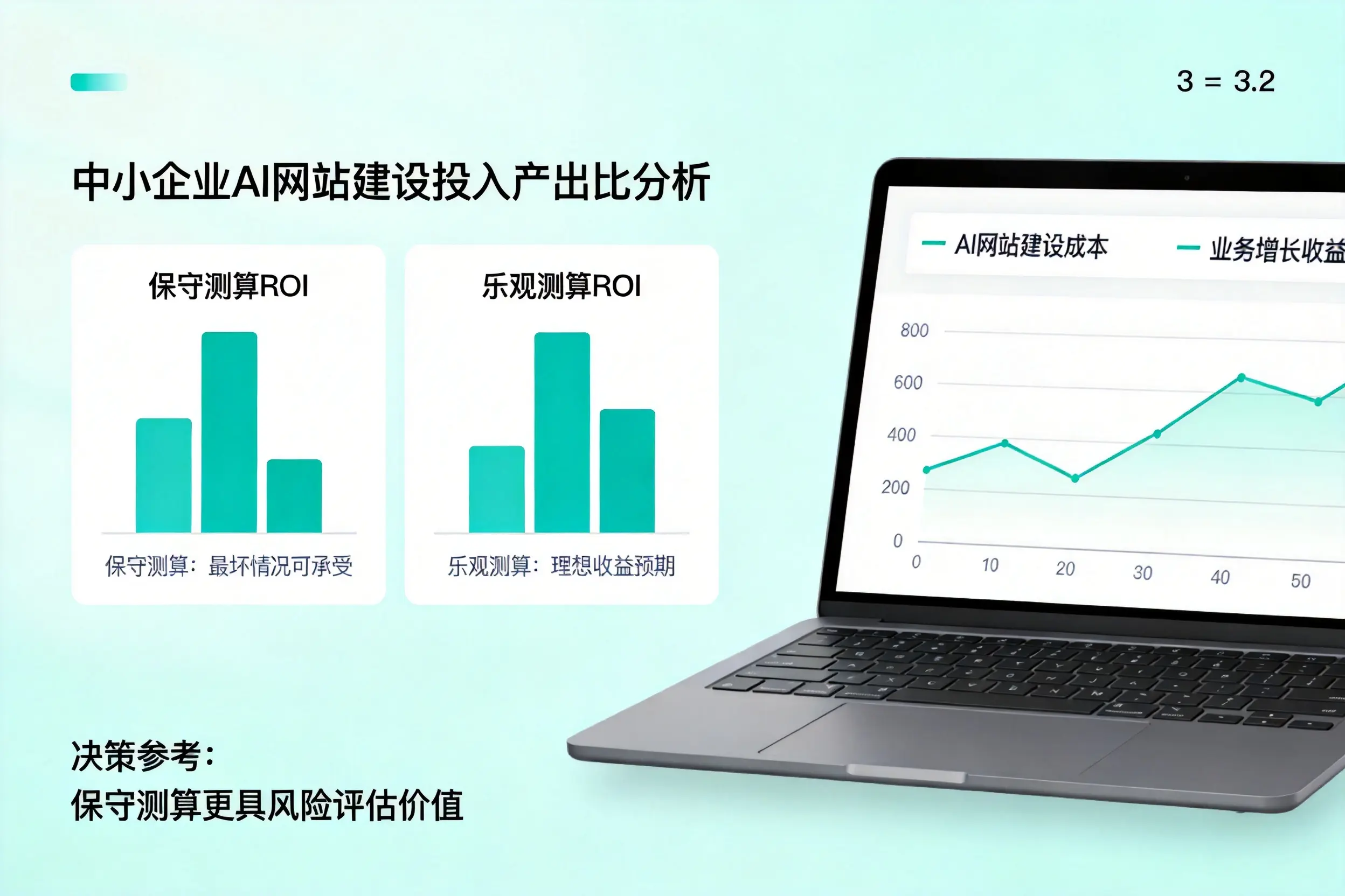 武威中小企业AI网站建设投入产出比怎么算?先看这份分析