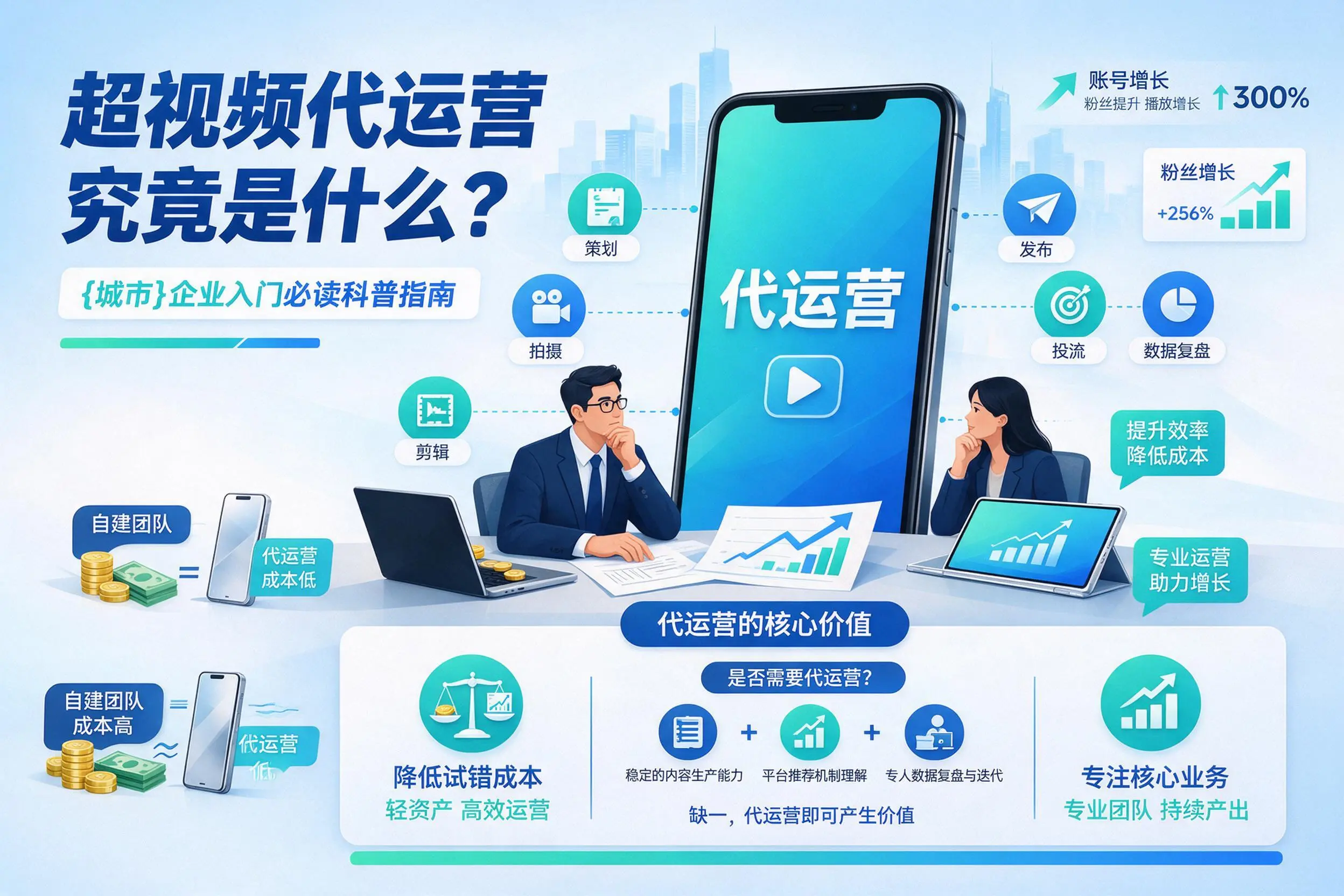 短视频代运营究竟是什么?武威企业入门必读科普指南
