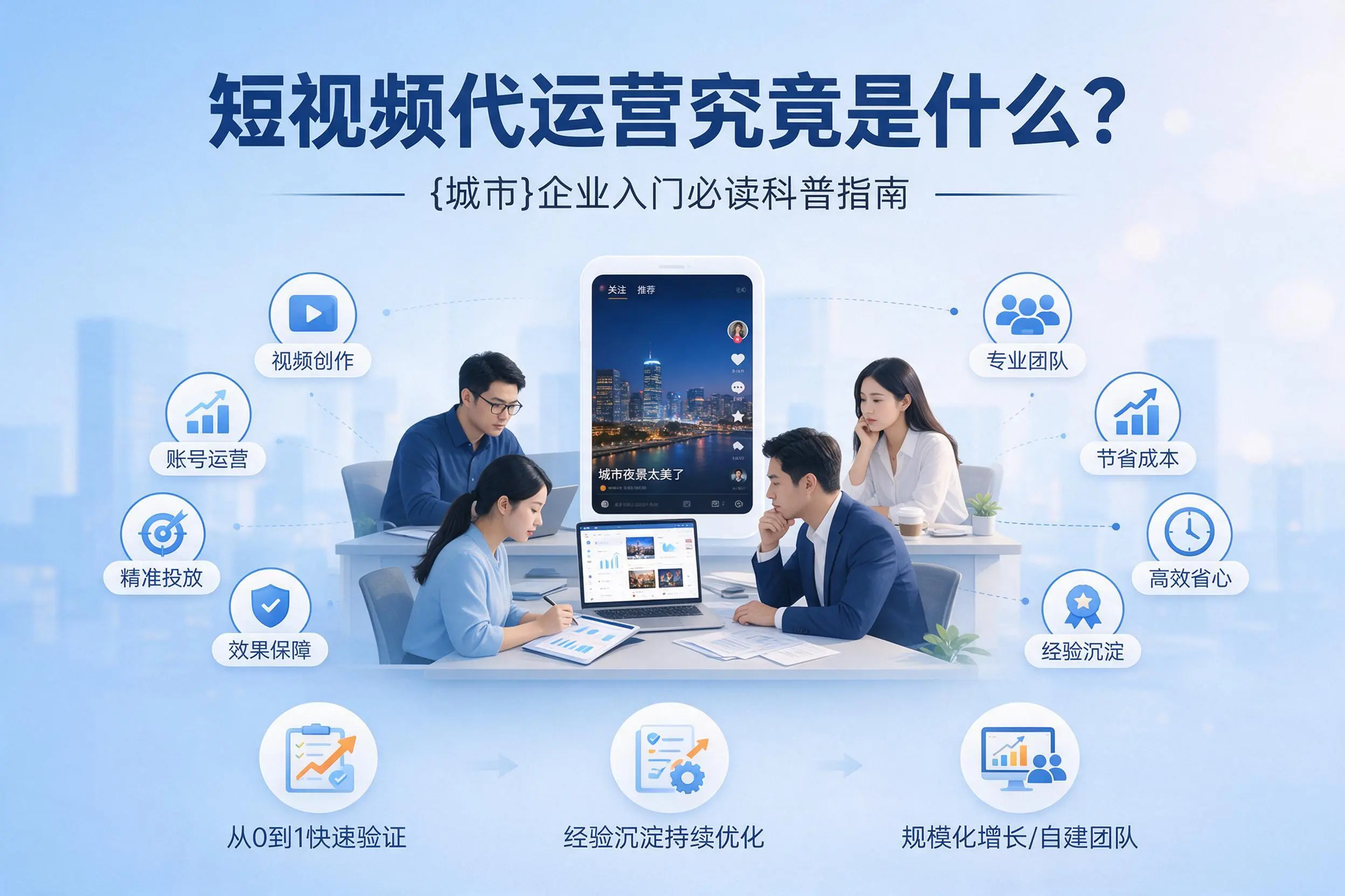 短视频代运营究竟是什么?武威企业入门必读科普指南