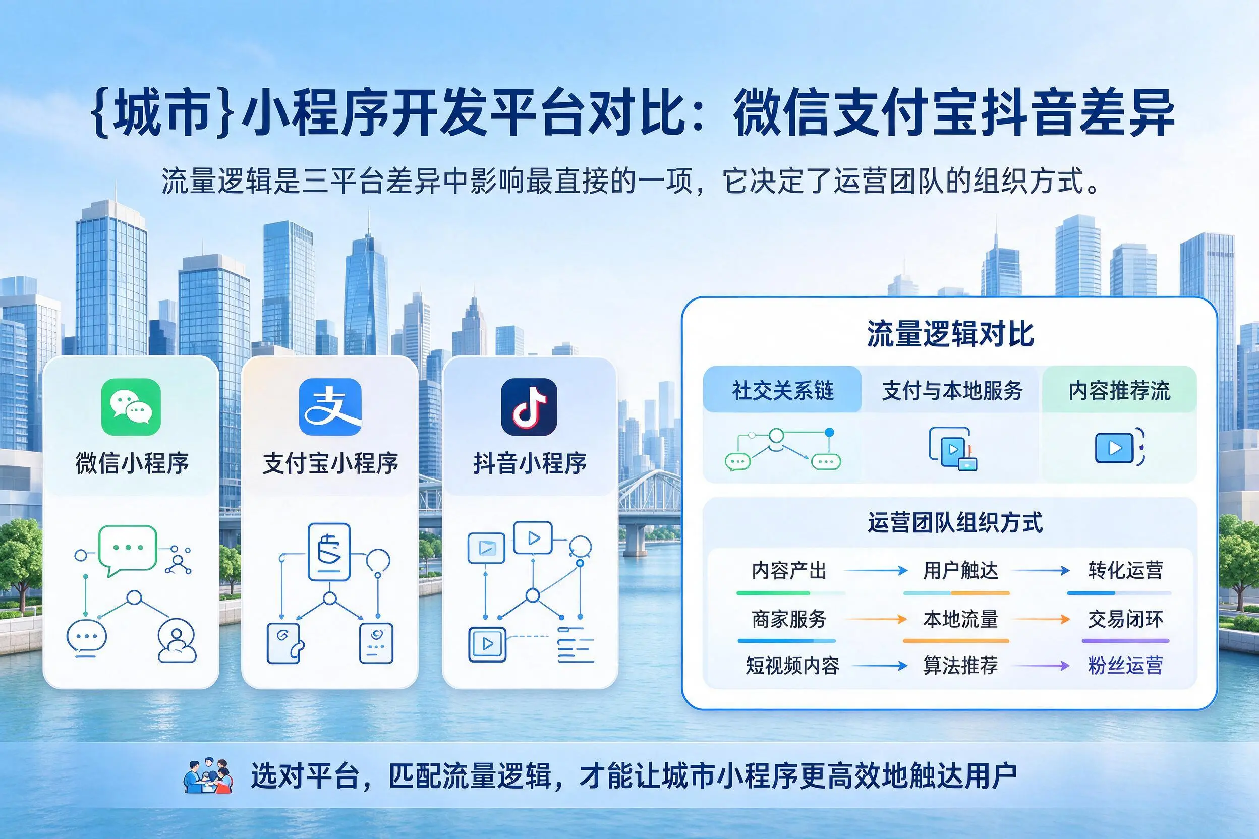 武威小程序开发平台对比：微信支付宝抖音差异
