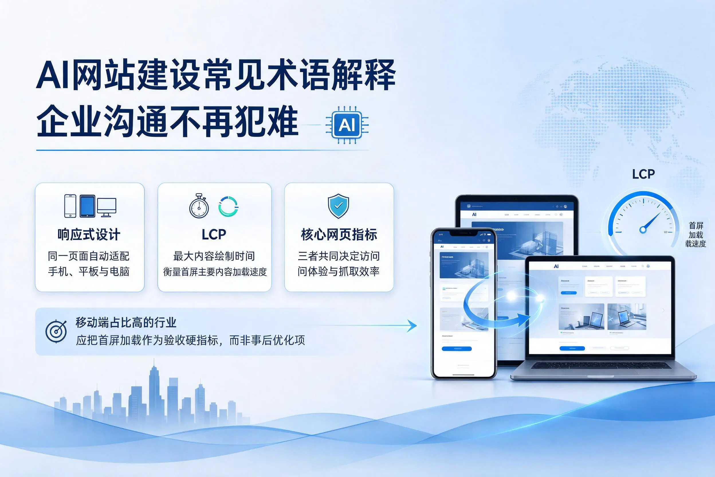 AI网站建设常见术语解释,武威企业沟通不再犯难