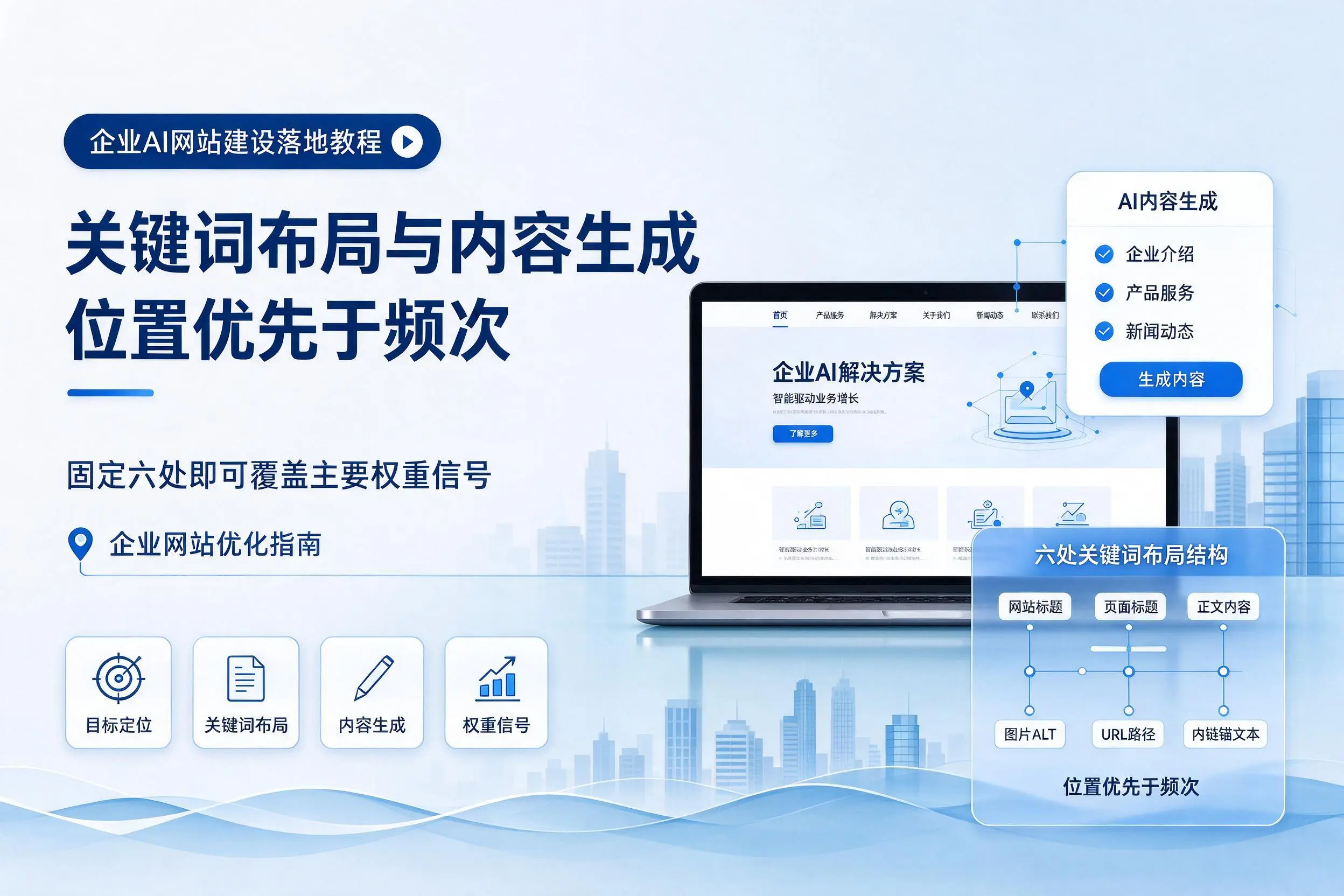 武威企业AI网站建设落地教程：关键词布局与内容生成